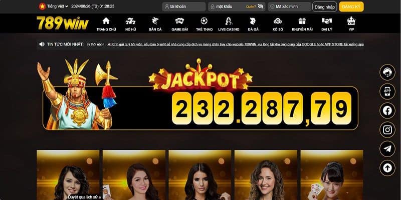 Casino 789WIN - Sân chơi đem đến nhiều trải nghiệm thú vị